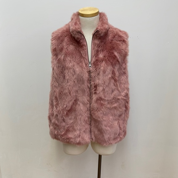 J Crew Faux Fur Vest